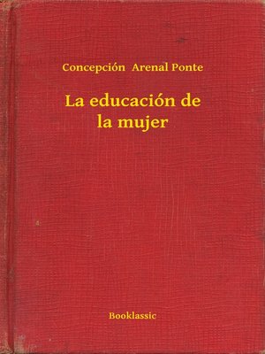 cover image of La educación de la mujer